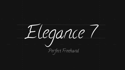 Elegant Write On Text Effect 7 - Scribble Doodle Title Animation Tool | Perfect Freehand Vector Calligraphy
