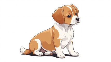 かわいい犬のイラスト