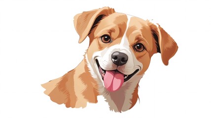 かわいい犬のイラスト