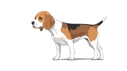 かわいい犬のイラスト