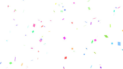 可愛い, 美しい, ベクター, 紙吹雪, パーティー, お祝い, 背景, カラフル, 漫画, 年賀状,