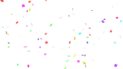 可愛い, 美しい, ベクター, 紙吹雪, パーティー, お祝い, 背景, カラフル, 漫画, 年賀状,