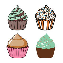 Universal Minimal Outline Vector Icon Set