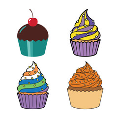 Universal Minimal Outline Vector Icon Set