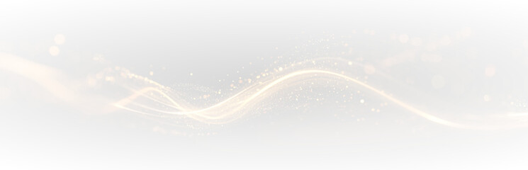 Golden swirl lines bright abstract glowing dynamic light trails effect.
