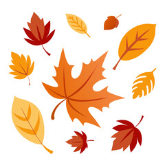 Obraz premium Leaf Silhouette