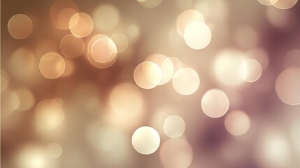 Fototapeta premium Elegant Bokeh Lights Texture - Golden Glow Blur 