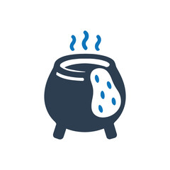 Traditional Cauldron Stew Pot Icon