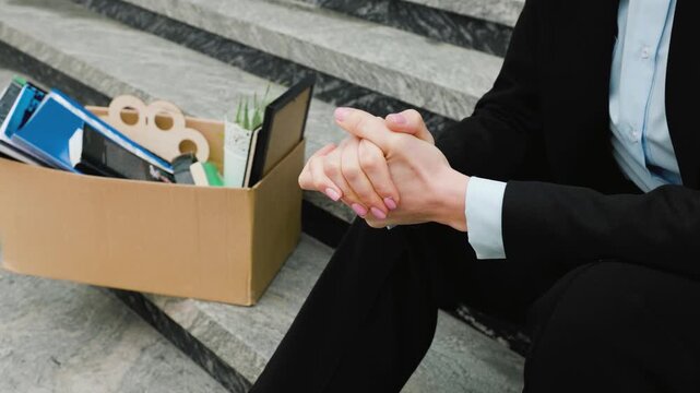 Packing Up The Emotional Toll of Unemployment in a Carton Box