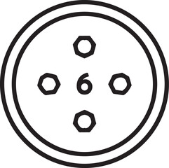 Creative Geometric Icons Line Art