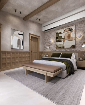 luxury hotel bedroom