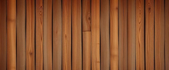 Fototapeta premium Dark brown wood grain background, rich vertical stripes, aged texture, wood grain, wood