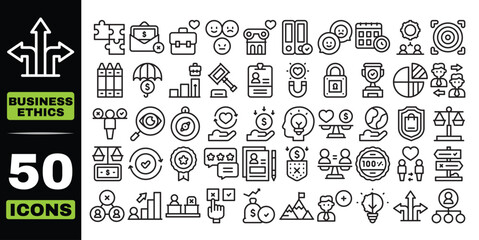 Business Ethics Icons