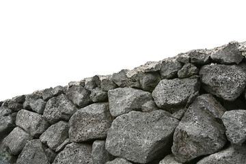 natural stone wall