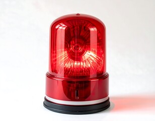 Red Emergency Light Beacon.
