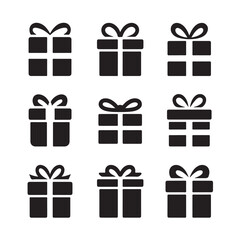 Snow Globe Icons Set