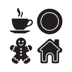 Snow Globe Icons Set