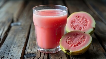 glass of fresh juice