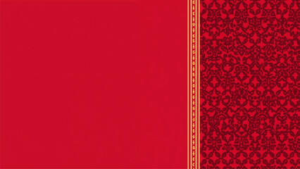 red fabric background