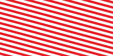 Geometric red lines and halftone dots in red colors, Seamless background christmas modern