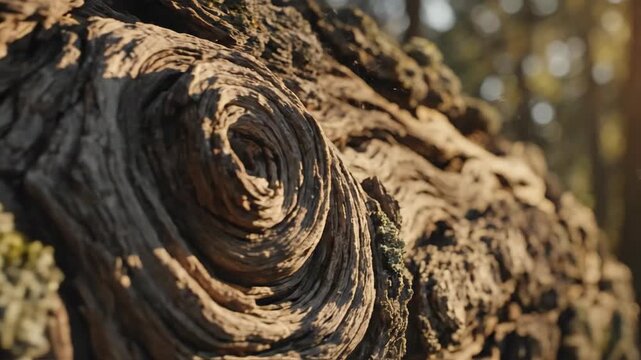 Tree Bark Texture, Swirl Pattern, Nature Background, Wood Grain