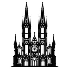 Fototapeta premium cathedral of saint louis