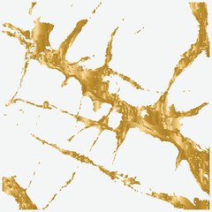 Golden Luxurious Veins Abstract Texture