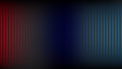 Abstract vertical stripes of red blue and dark tones