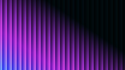 Abstract vertical purple and pink stripes with dark background