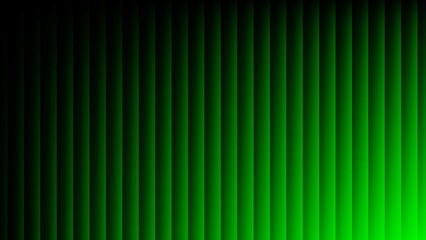 Abstract vertical green lines gradient background