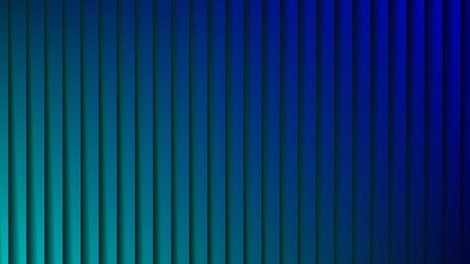 Abstract vertical stripes of teal and deep blue gradient