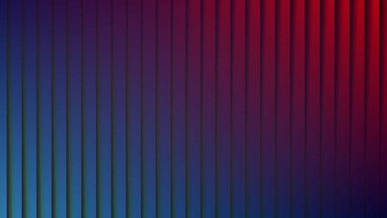 Abstract gradient of vertical lines in red and blue tones