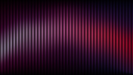 Abstract vertical stripes with purple and red gradient lighting