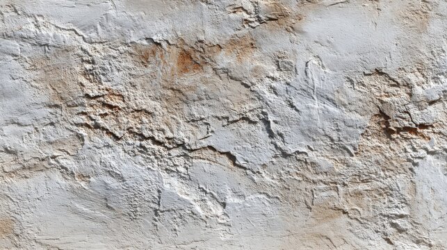 Textured rough plaster wall with visible cracks