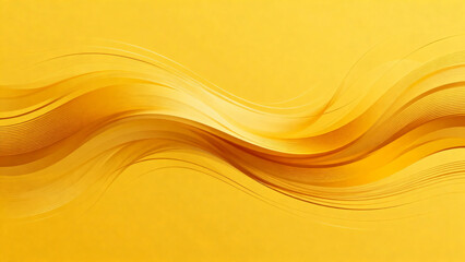 Yellow abstract wave pattern