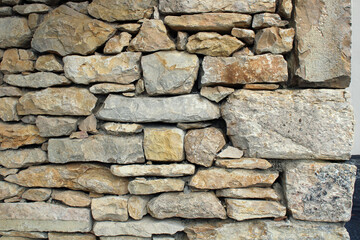 Mur en pierre sèche