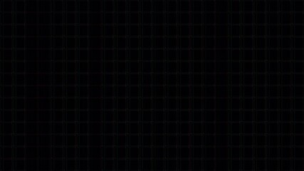 Abstract Grid Animation - Subtle Red Highlights on Dark Background.
