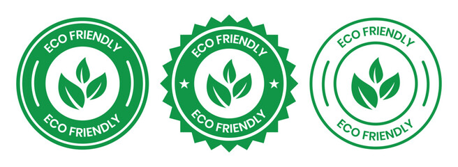 Set of eco friendly icons. Ecologic food stamps. Organic natural food labels. eco friendly logo, label, sign, badge, symbol, banner, line, flat vector, isolated illustration.