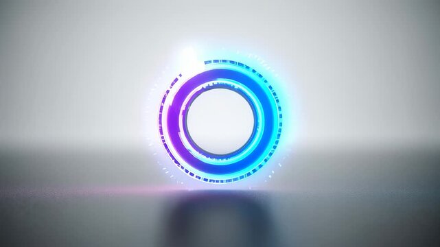 Transparent Hourglass Symbol Dissolving into Light on a Reflective Surface Under Soft Studio Lighting