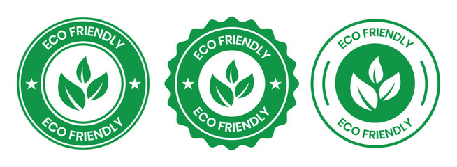 Set of eco friendly icons. Ecologic food stamps. Organic natural food labels. eco friendly logo, label, sign, badge, symbol, banner, line, flat vector, isolated illustration.