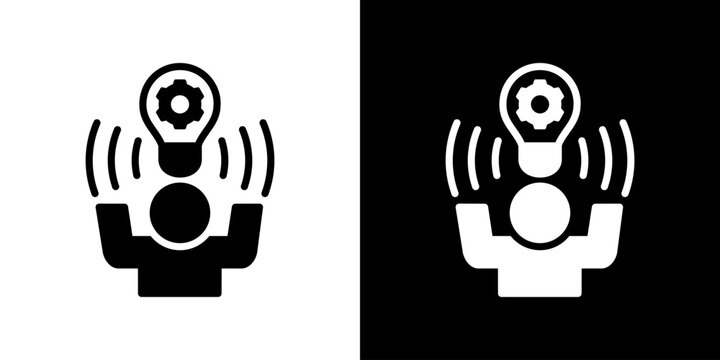 Awareness Icon Vector Illustration. Flat Style Design Created For Creative Flexibility In Light And Dark Versions. 