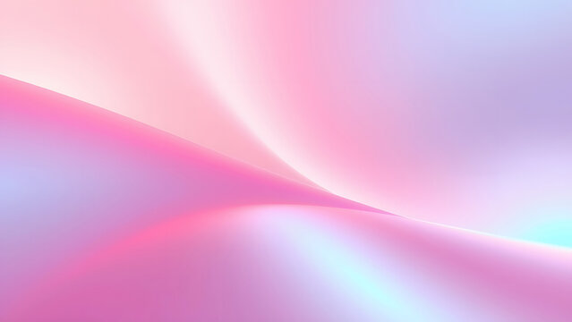 Abstract flowing soft pastel pink and purple gradients with light effects