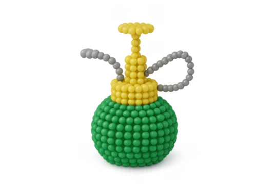 Bead art hookah shisha smoking pipe toy
