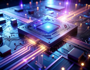 Abstract Data Stream on Quantum Computing Chip