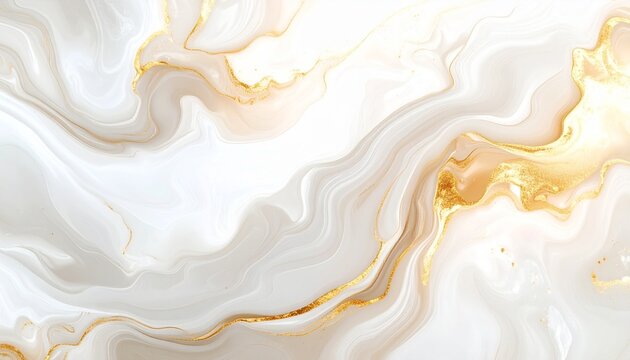 パールホワイト、柔らかなベージュ、穏やかなゴールドが流れるように溶け合う、大理石を思わせる抽象デザインです。
光沢を帯びた質感と繊細なテクスチャが、オーケストラ的な重なりと温かい情緒を演出します。