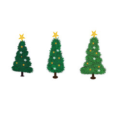 Christmas tree, Christmas elements, Merry Christmas ornament,