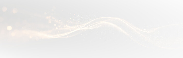 Golden swirling swirl abstract dynamic glowing light trails luxury sparkle effect.
