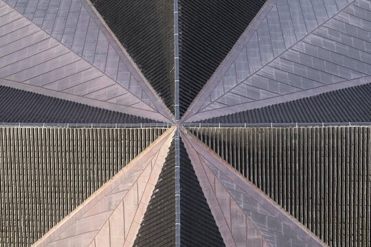 Roof of the Evangelical Lutheran Church of the Saviour, in front of Frelsers Kirke, Christianshavn, Copenhagen, Denmark