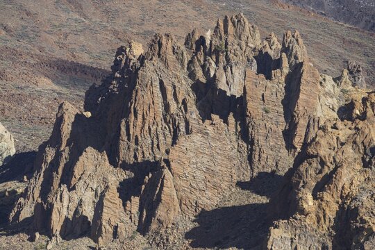 Roques de Garcia, Teide National Park, Tenerife, Canary Islands, Spain