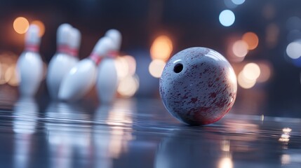 Bowling night ball